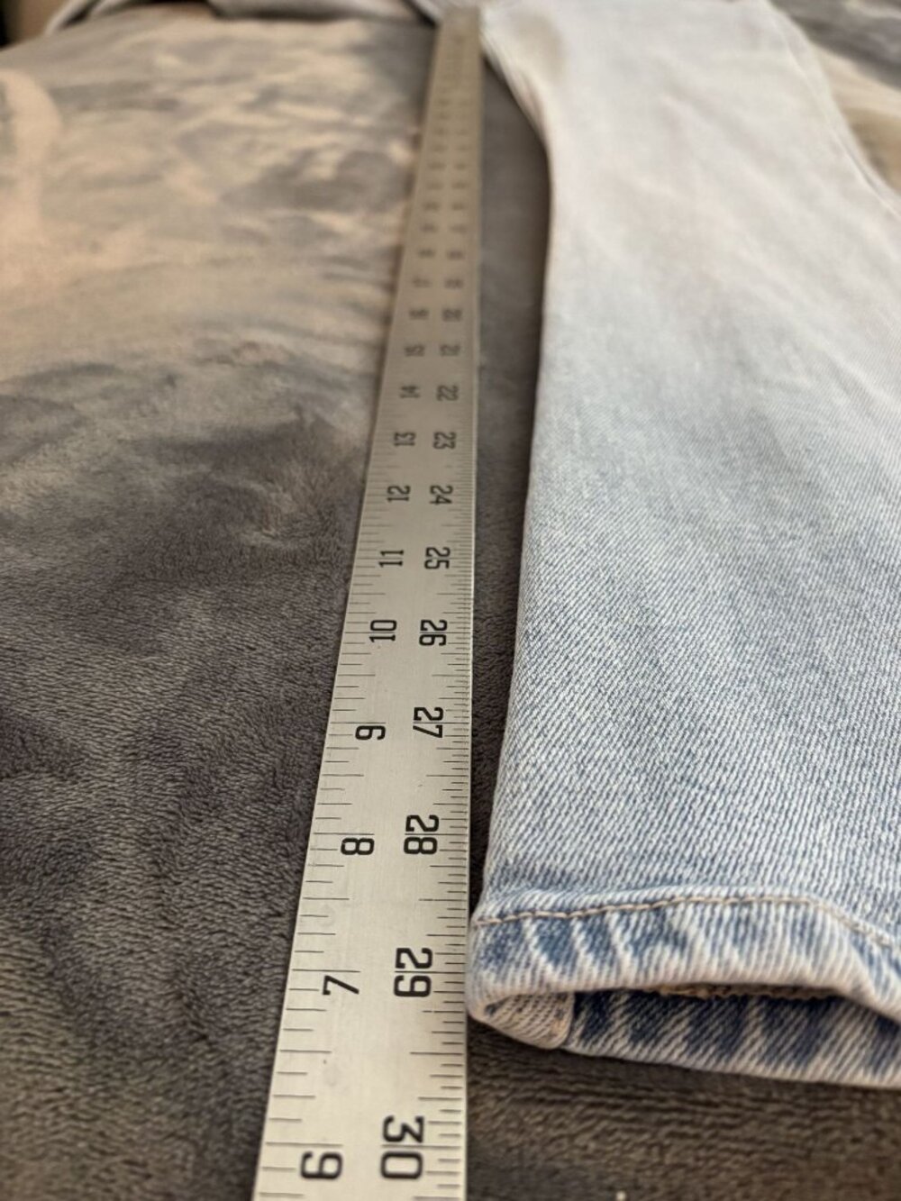 Hollister Pale Blue Flare Jeans - Picture 9 of 9